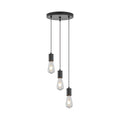 Braytron G006R Hanglamp Zwart 3H 3xE27