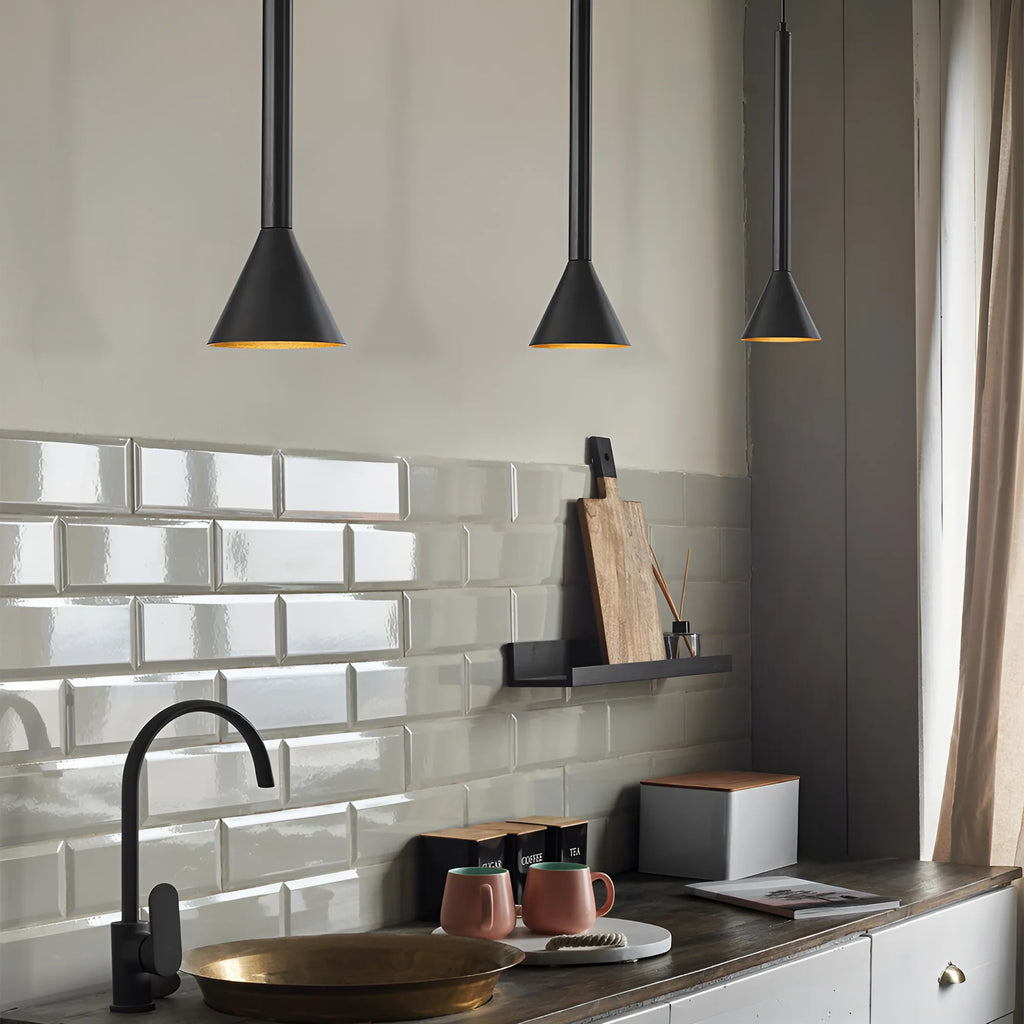 Braytron P011R Hanglamp Zwart 1H 1xGU10
