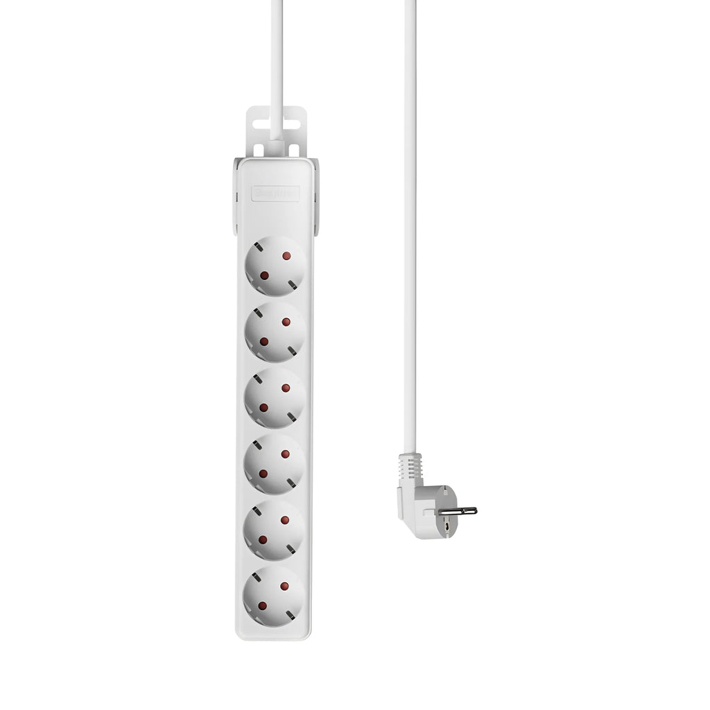 Braytron Xline Verlengsnoer met stekkerdoos 6WAY EU 3x1,5mm2 3M