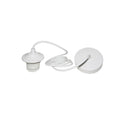 Artdelight Pendant cord uni - Pendel/Hanglamp - Wit