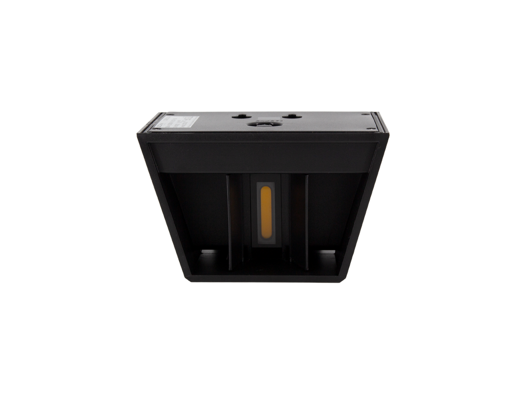 Solar LED wandlamp CUBE 3000K 50lm IP54 zwart LITE