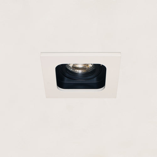 Artdelight Moggio - Inbouwspot - 1 lichts - Wit/zwart
