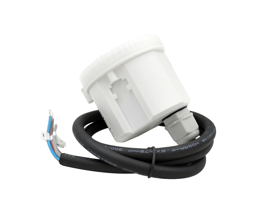 MERRYTEK magnetron bewegingssensor 15m M20 600W AAN/UIT 2-traps DIM 1-10V clip