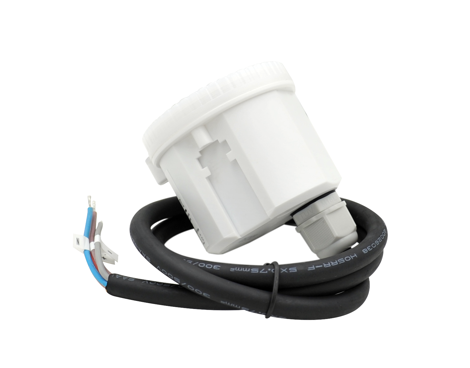 MERRYTEK magnetron bewegingssensor 15m M20 600W AAN/UIT 2-traps DIM 1-10V clip