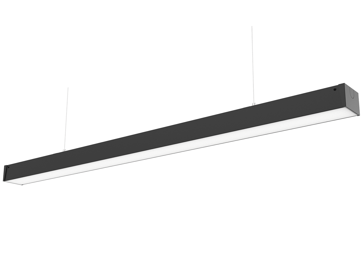 Lineaire armatuur FUSION 4000K 40W 5200lm 120*120° IP20 120cm zwart PRIME
