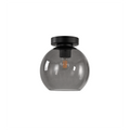 Artdelight Marino - Plafonnière - Ø20cm - Grijs glas