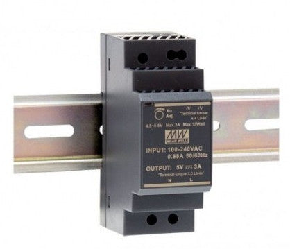 HDR-30-24 voeding 1.5A 30W 24V DIN