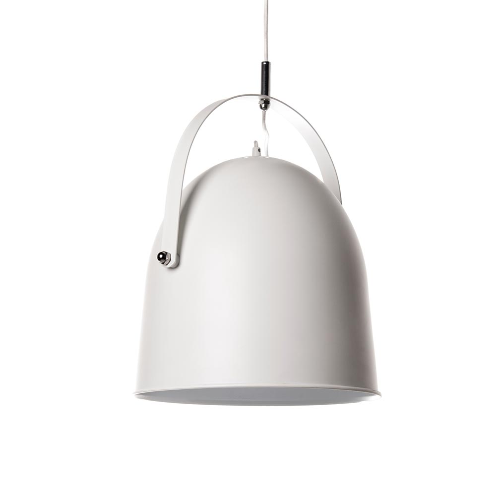 Artdelight Cooper - Hanglamp - Ø35cm - Wit