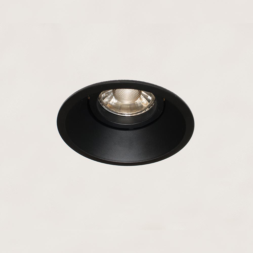 Artdelight Candice - Inbouwspot - Rond - Zwart