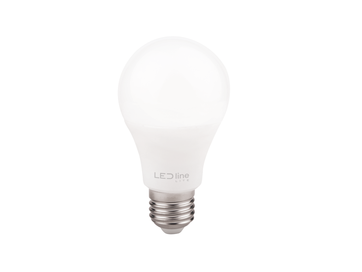 LED-lamp E27 4000K 12W 1212lm 230V 240 ° A60 PC LITE