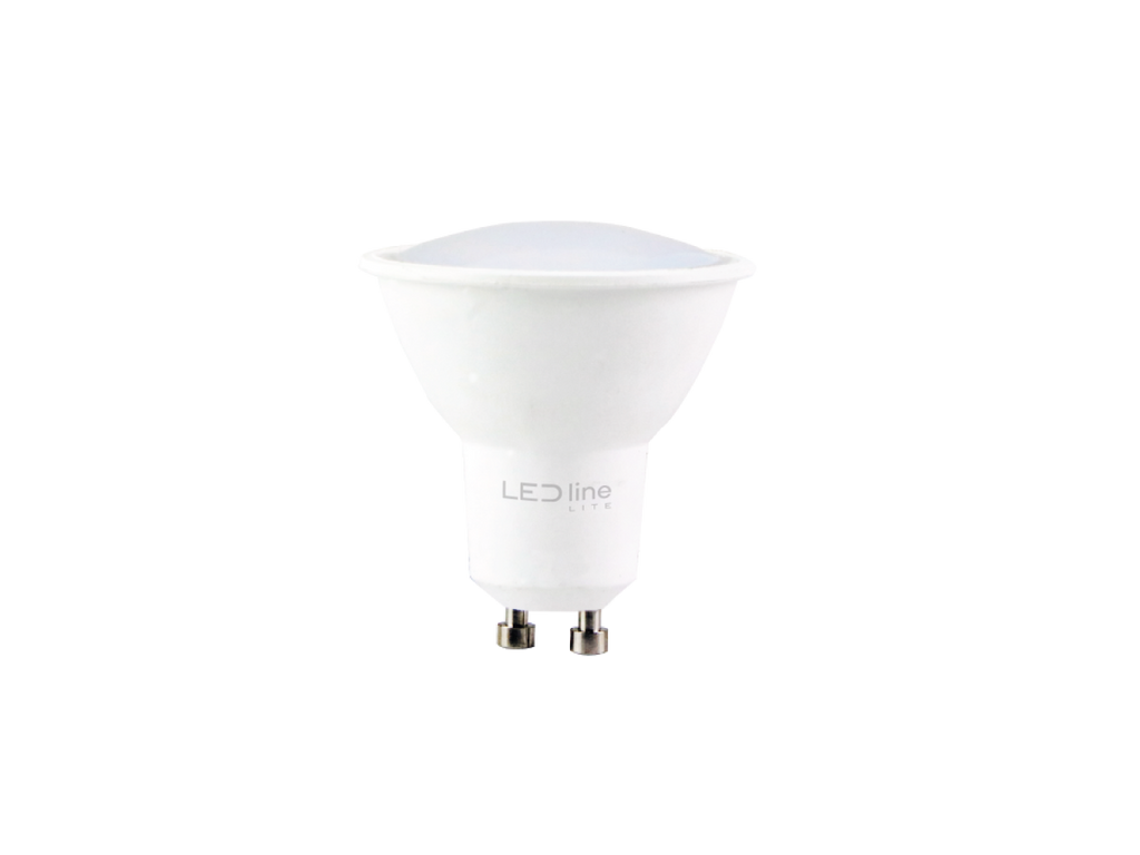 LED-lamp GU10 6500K 5W 450lm 230V 120 ° PC LITE