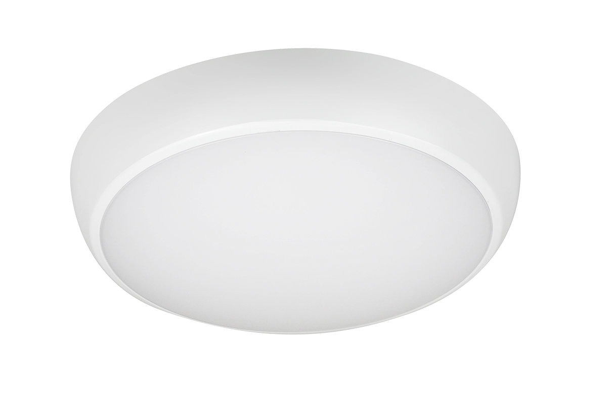 Plafonlamp LEDIS 3CCT(3K/4K/6K) 12/16W 1600lm rond IP65 wit PRIME bewegingssensor MV noodverlichtingsmodule AW 3h AT