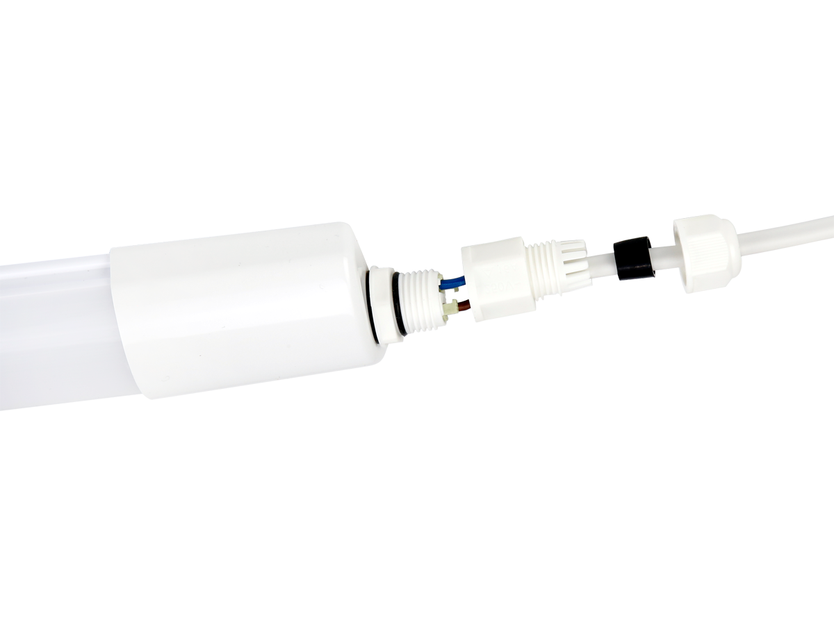 Hermetische armatuur LINIX 4000K 45W 5400lm IP65 150cm grijs LITE