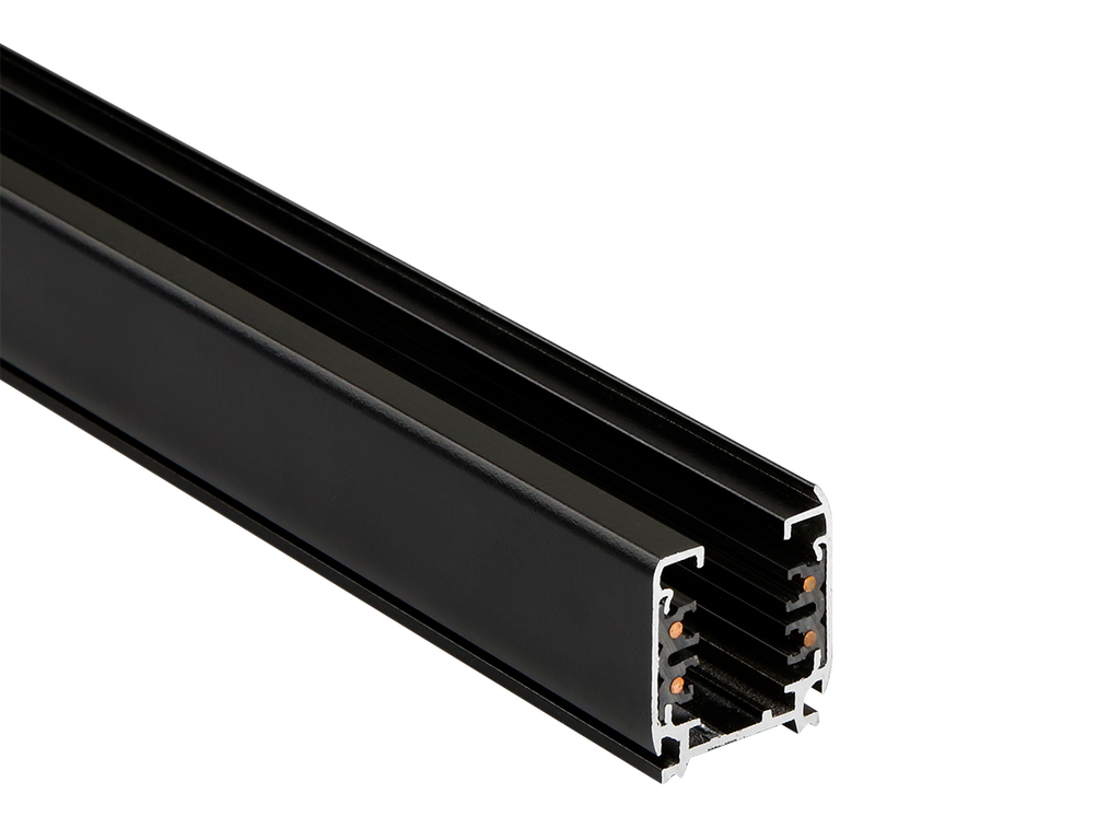 3-fasen railbaan LUMICANTO POWERTRACK 3m zwart PRIME