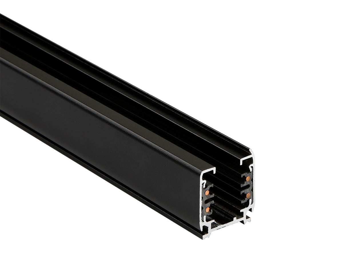 3-fasen railbaan LUMICANTO POWERTRACK 3m zwart PRIME