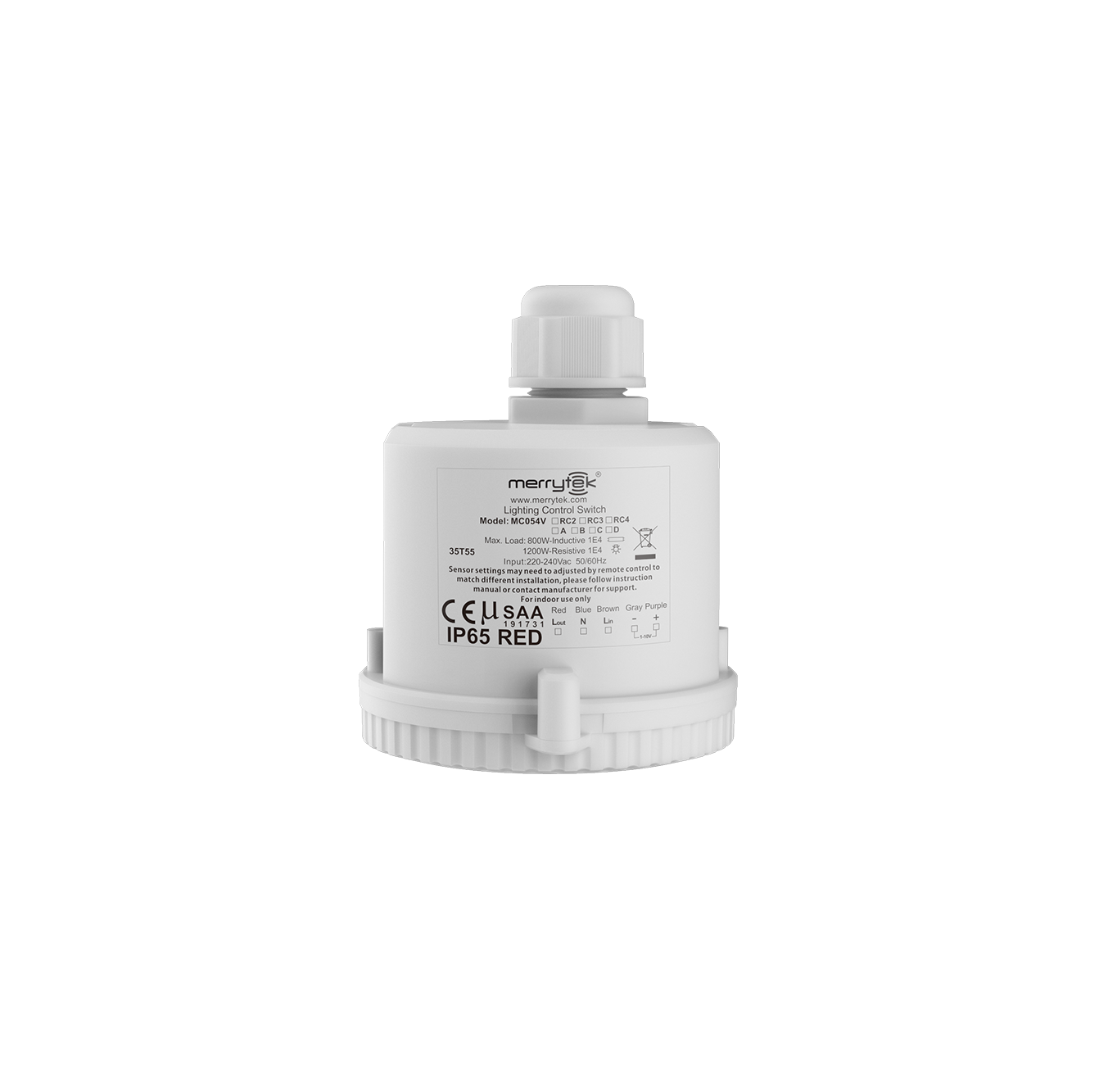 MERRYTEK microgolf bewegingssensor sensor RC2 C DT 2-DIM+/- IP65