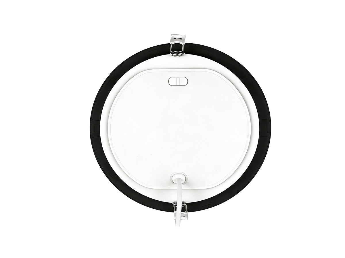 Downlight MOLLY 3CCT(3K/4K/6K) 24W 2150lm rond IP20 zwart LITE
