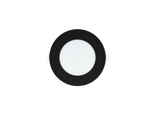 Downlight MOLLY 3CCT(3K/4K/6K) 9W 800lm rond IP20 zwart LITE