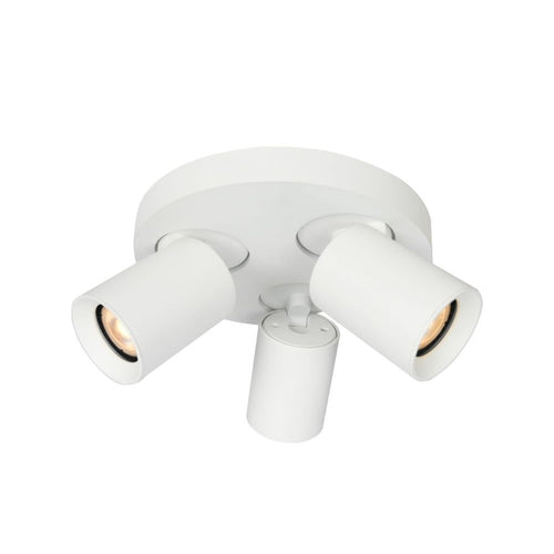 Artdelight Megano - Opbouwspot - 3 lichts - Wit