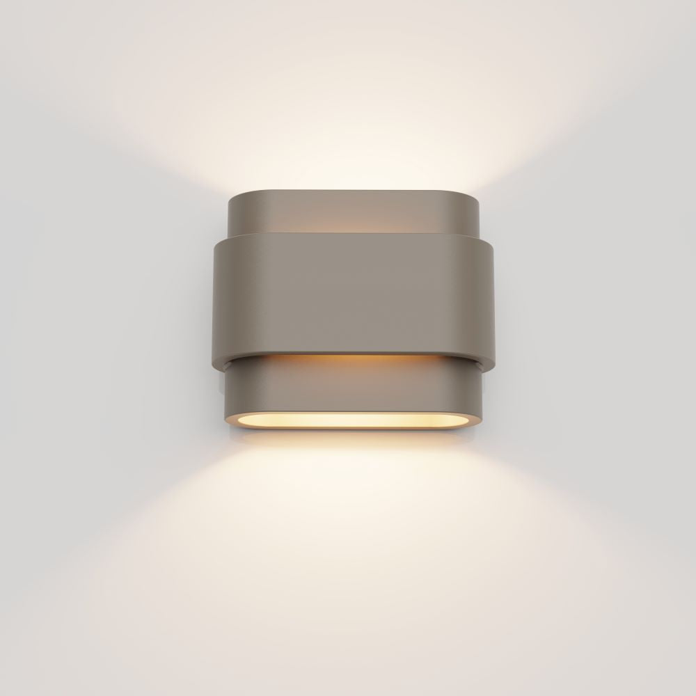 Artdelight Metz - Wandlamp - Champagne