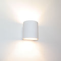 Wandlamp PLASTER rond (gips)