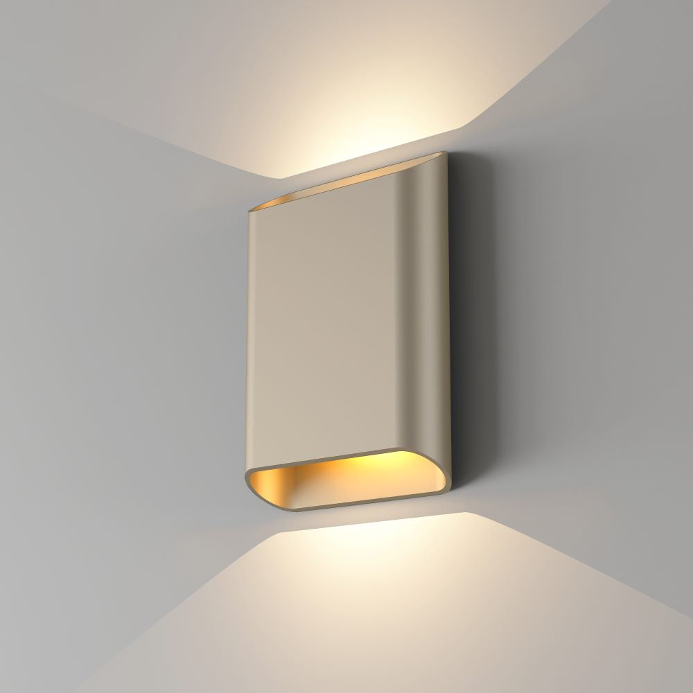 Artdelight Diaz L - Wandlamp - Dim-To-Warm - Champagne