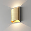 Artdelight Diaz L - Wandlamp - Goud geborsteld