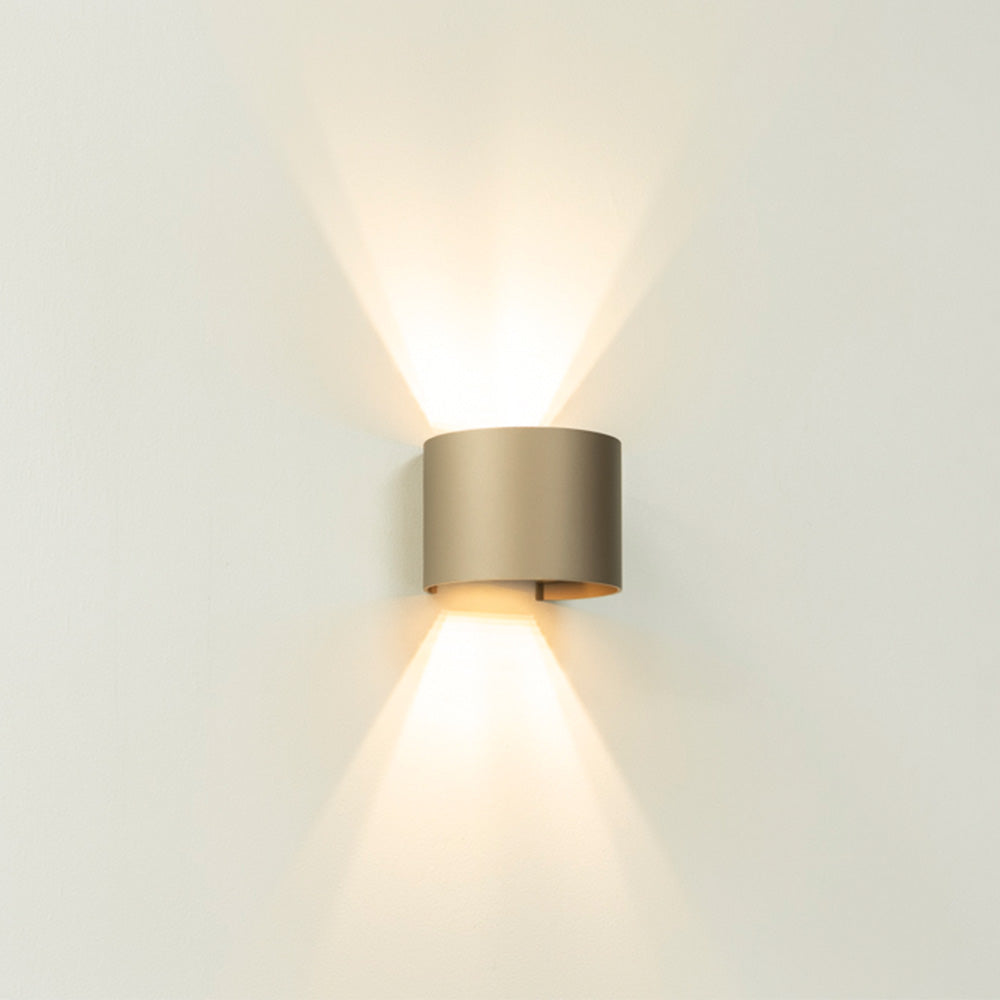 Artdelight Gyro - Wandlamp - Champagne