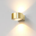 Artdelight Hudson - Wandlamp - Goud geborsteld