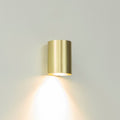 Artdelight Roulo 1 - Wandlamp - Mat goud