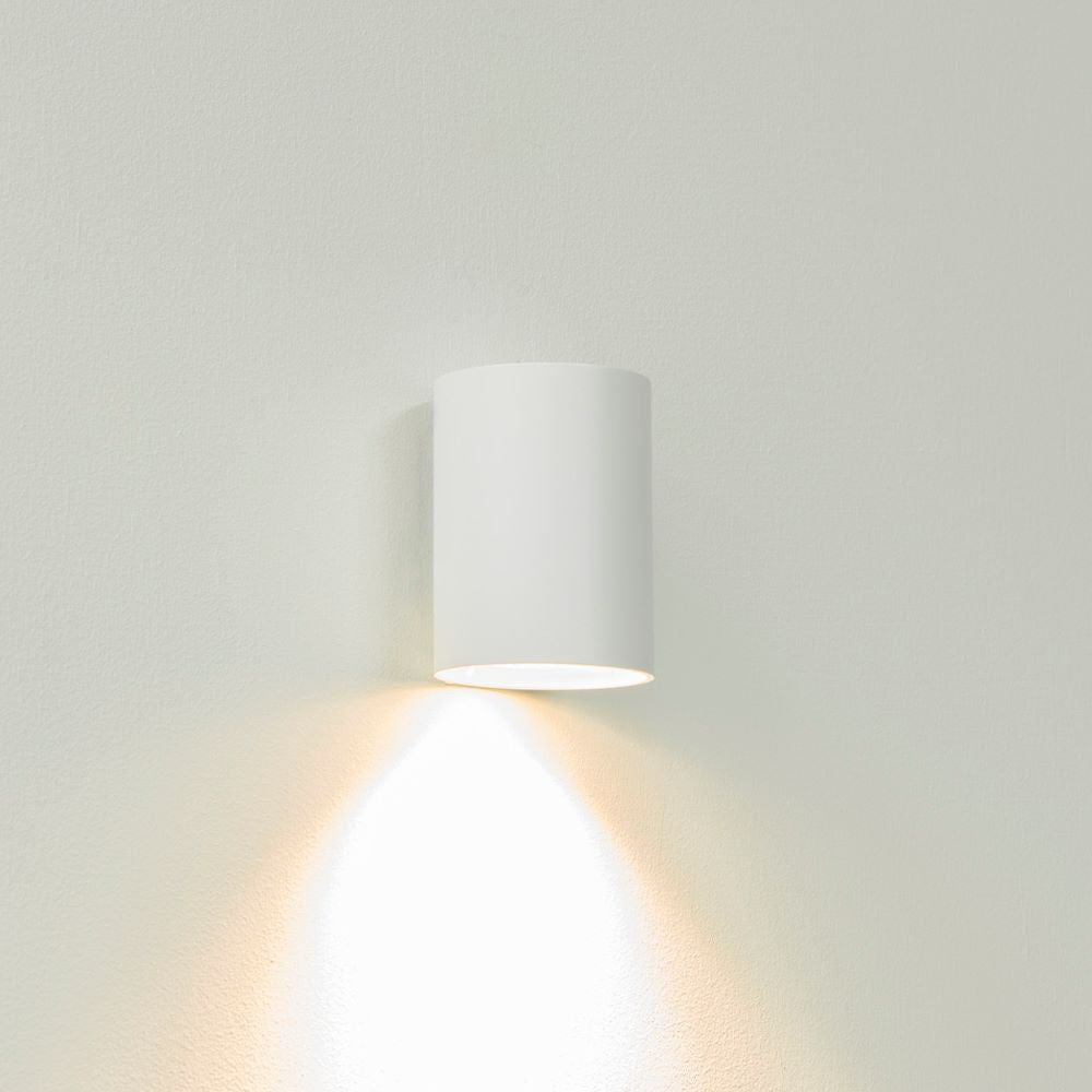 Artdelight Roulo 1 - Wandlamp - Wit