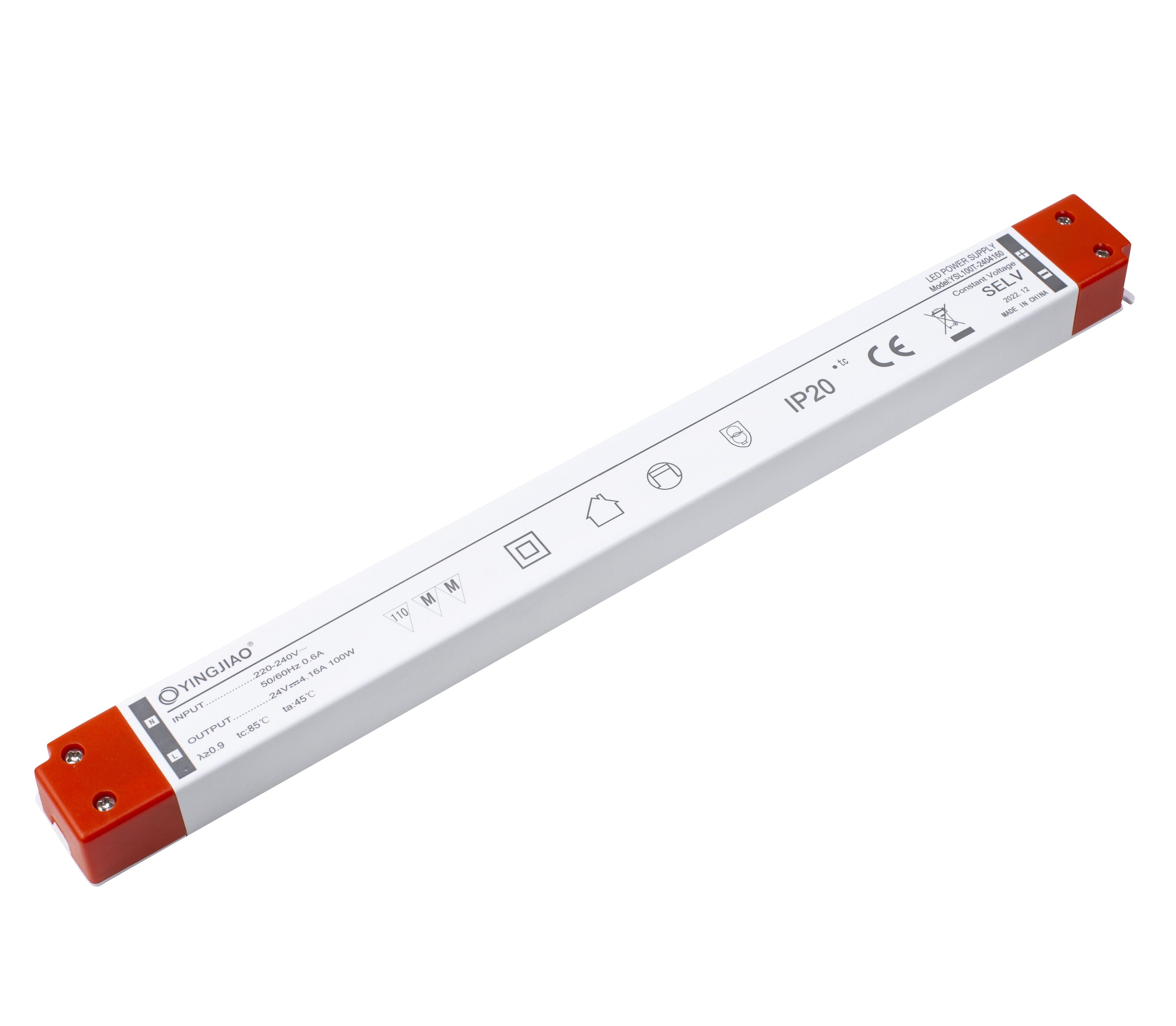 Vaste spanning voeding LED 12V 8,33A 100W