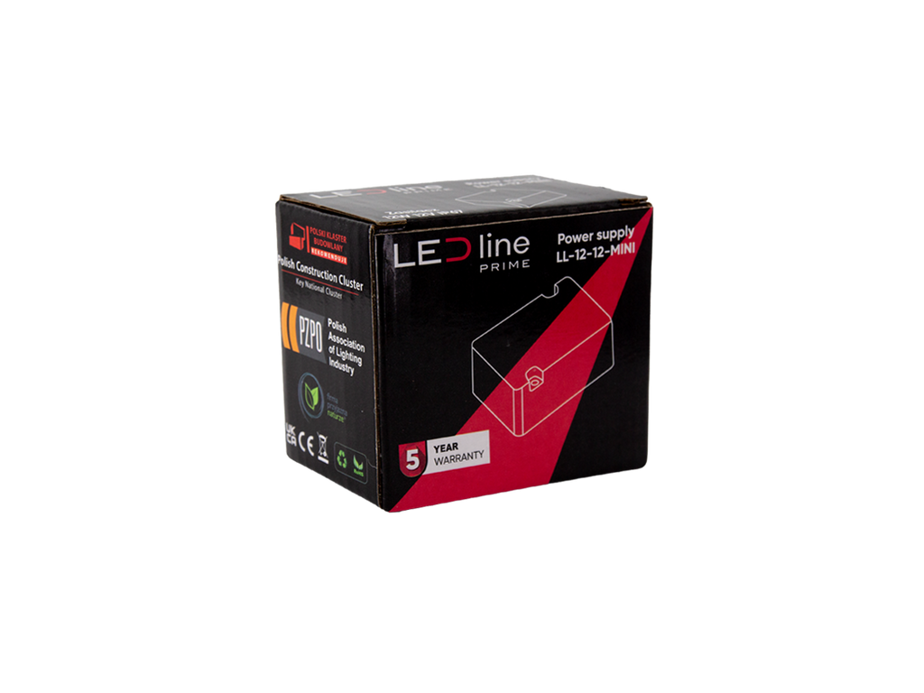 Compacte voeding 12-24 IP67 12W 24V PRIME
