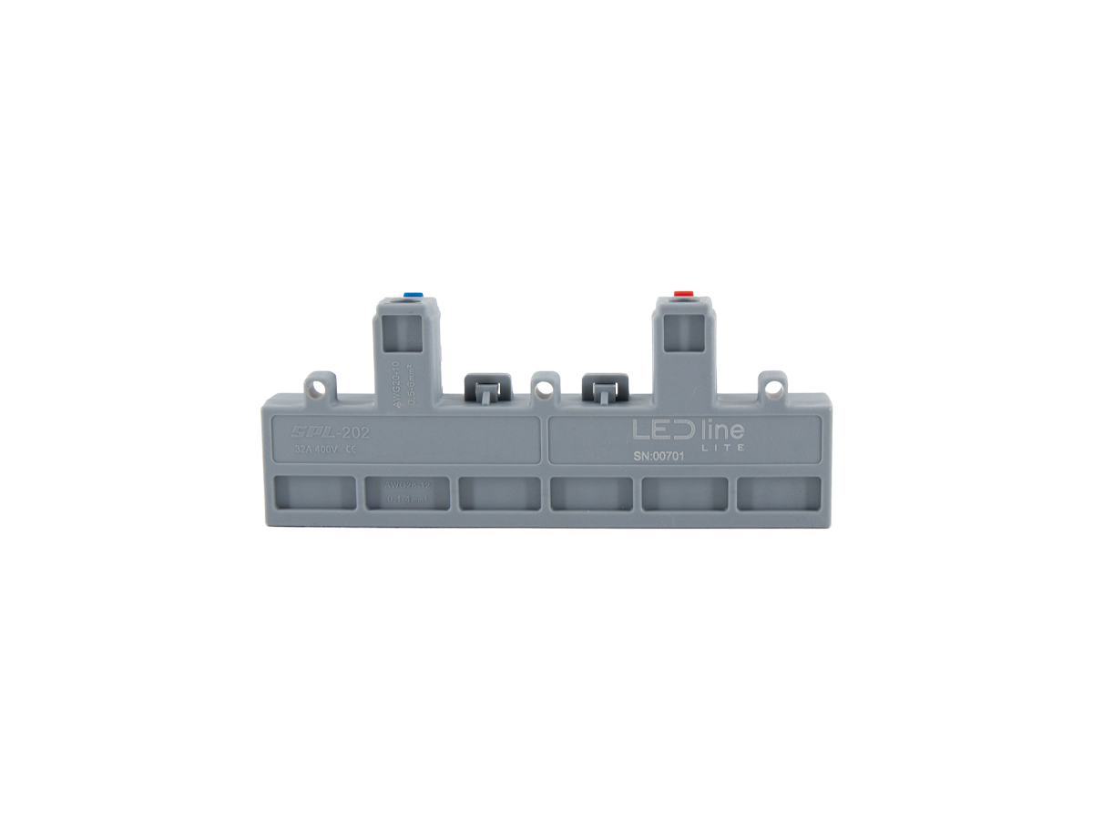 Snelkoppeling elektrische multi-track splitter 2-20 5-48V 32A 0,1-4mm LITE
