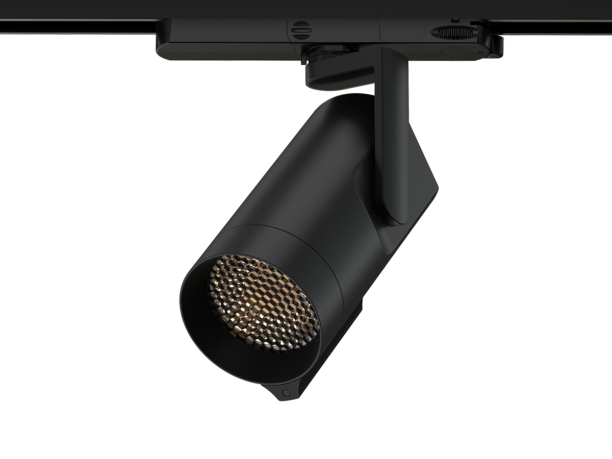 Railspot AI LED line x Caimeta 35W CCT 24° zwart PRIME honingraat