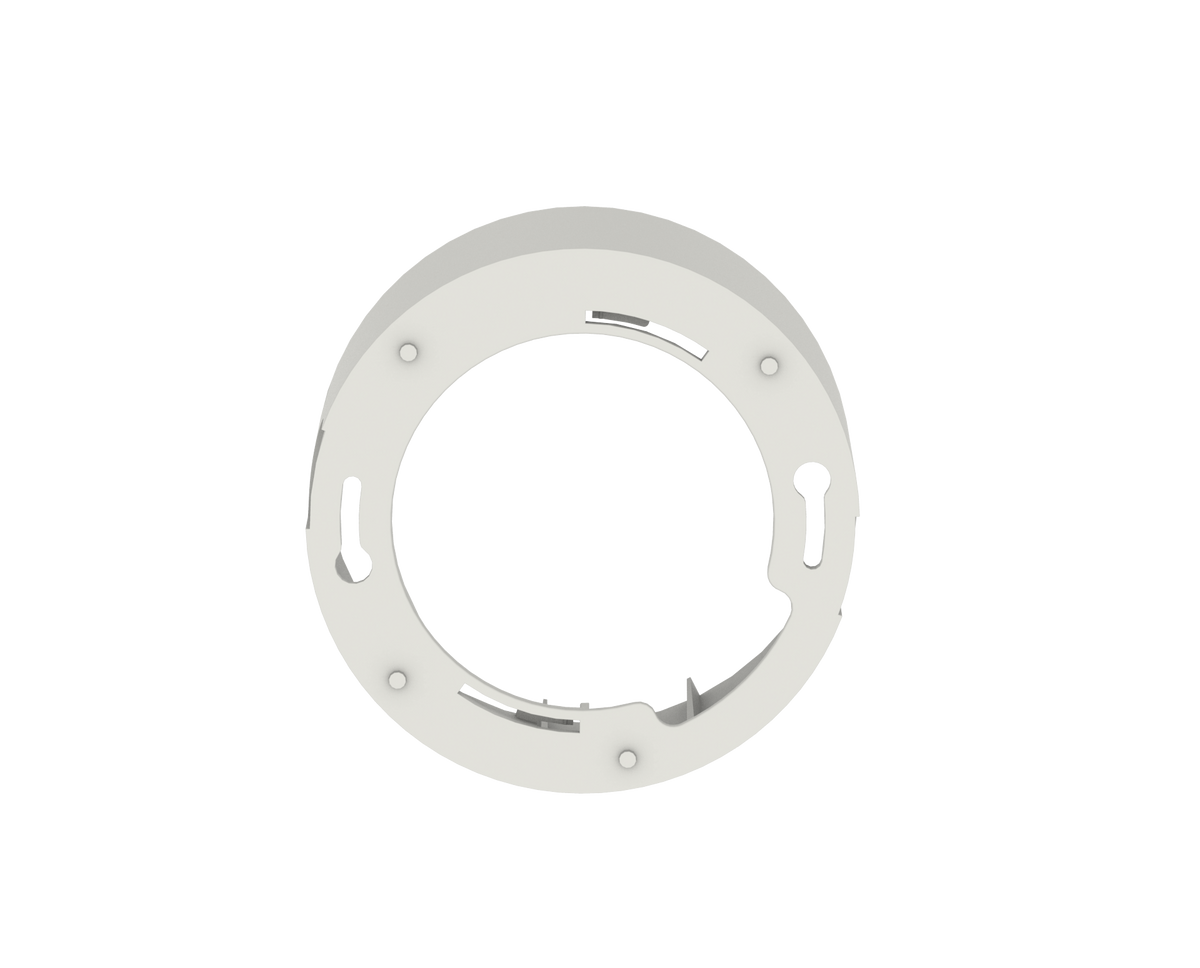 Downlight CLARENTO frame voor opbouwmontage wit PRIME