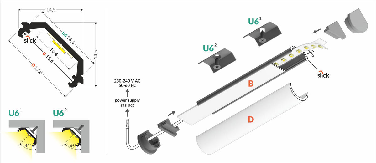 Profiel QUARTER10 BD/U6 3000 aod.