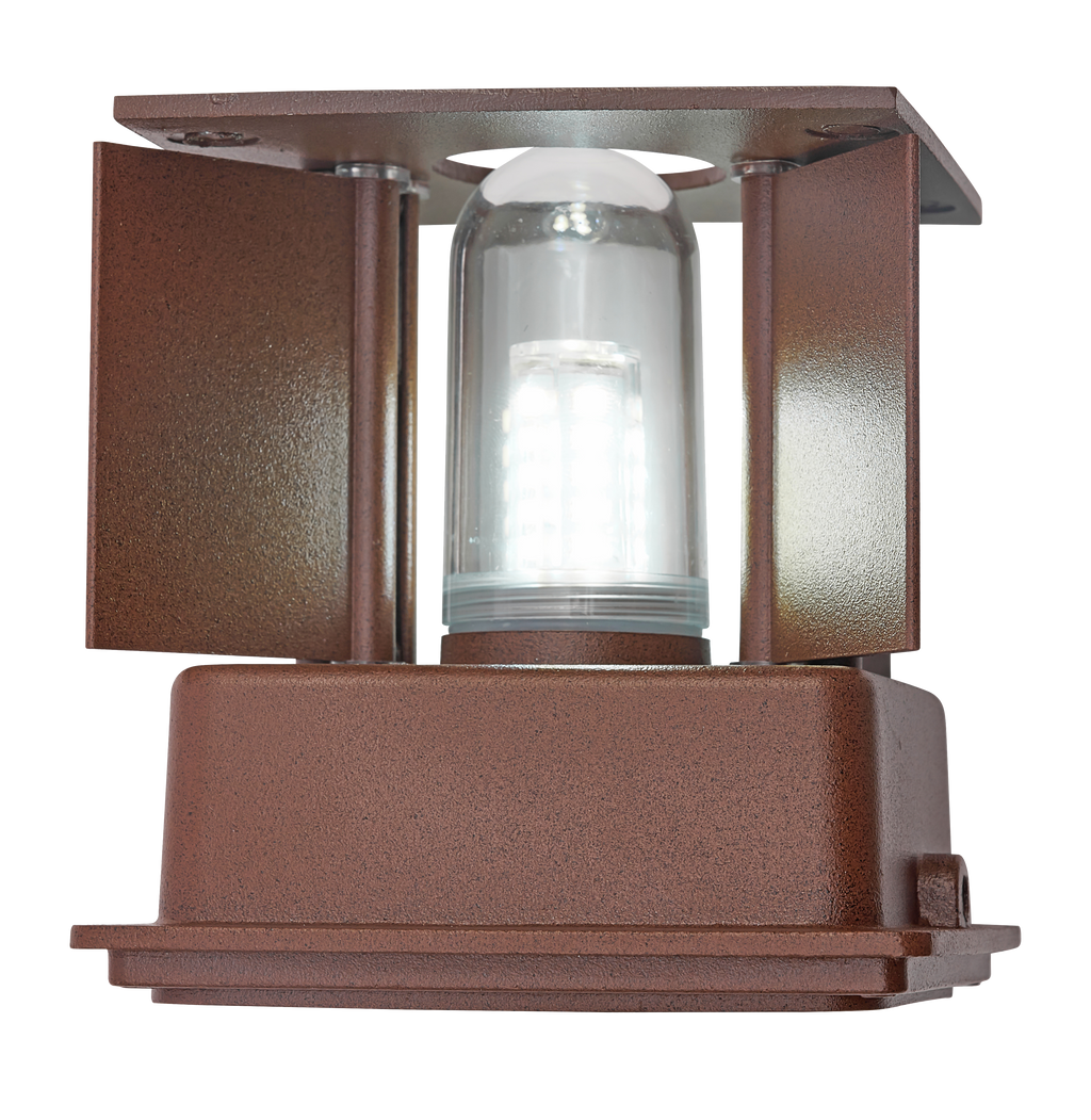 LED wandlamp G9 IP65 corten CUBE LITE